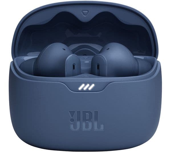 JBL Tune Beam Wireless Bluetooth Noise-Cancelling Earbuds - Blue - Image 7