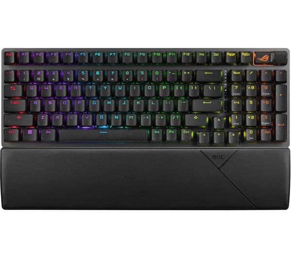 ASUS ROG Strix Scope II 96 Wireless Mechanical Gaming Keyboard - Black - Image 1