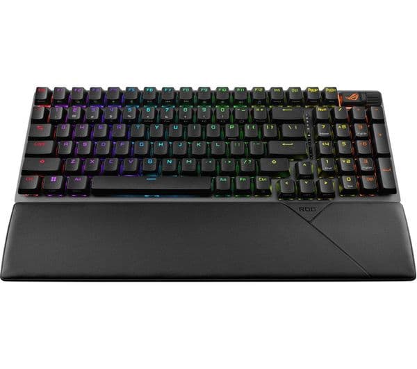 ASUS ROG Strix Scope II 96 Wireless Mechanical Gaming Keyboard - Black - Image 4