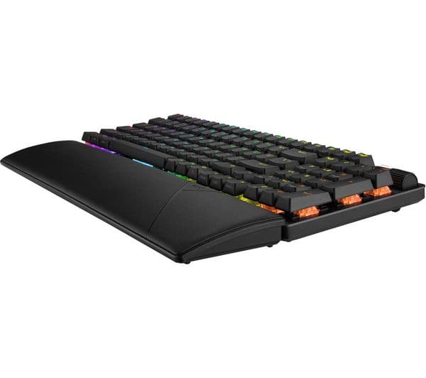 ASUS ROG Strix Scope II 96 Wireless Mechanical Gaming Keyboard - Black - Image 7