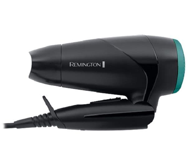 REMINGTON On The Go D1500 Compact Hair Dryer - Black - Image 4