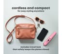 REVAMP Liberate Cordless Compact Ceramic Hair Straightener - Pink thumbnail 3
