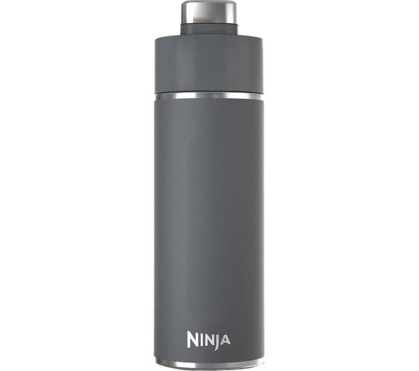 Ninja Thirsti Travel Water Bottle - Grey, 700 ml - Image 1