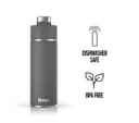 Ninja Thirsti Travel Water Bottle - Grey, 700 ml thumbnail 6