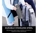 Ninja Thirsti Travel Water Bottle - Grey, 700 ml thumbnail 9