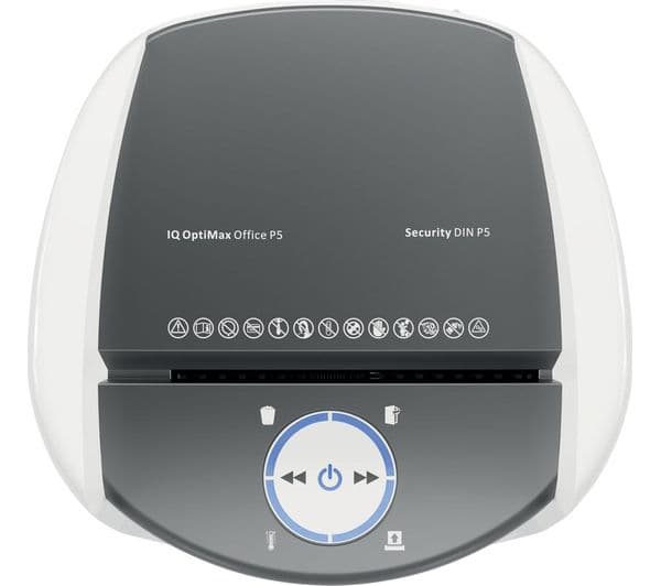LEITZ IQ OptiMax Office P5 Micro Cut Paper Shredder - Image 3