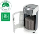 LEITZ IQ OptiMax Office P5 Micro Cut Paper Shredder thumbnail 7