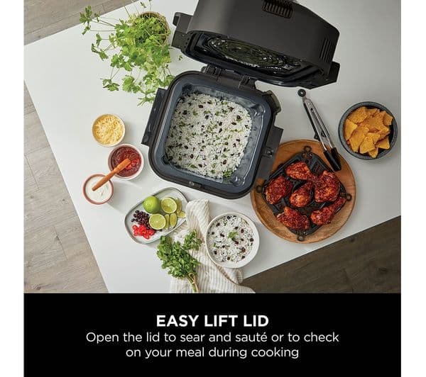 Ninja Speedi 12-in-1 ON500UK Multi-cooker & Air Fryer - Black & Stainless Steel - Image 7