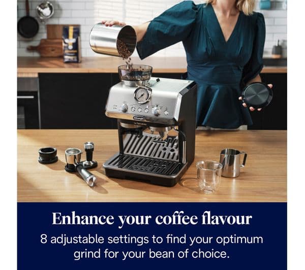 DeLonghi La Specialista Arte EC9155.MB Coffee Machine Stainless Steel & Black - Image 3