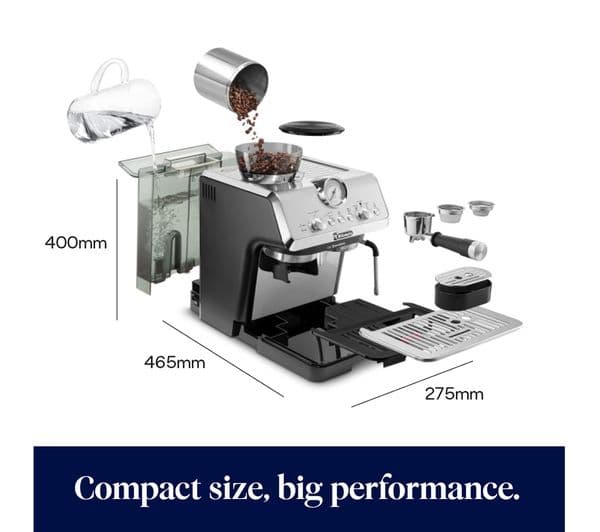 DeLonghi La Specialista Arte EC9155.MB Coffee Machine Stainless Steel & Black - Image 7