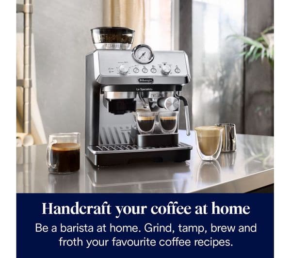 DeLonghi La Specialista Arte EC9155.MB Coffee Machine Stainless Steel & Black - Image 10