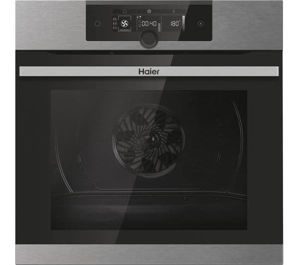 HAIER HWO60SM2F3XH Electric Steam Smart Oven - Black & Stainless Steel - Image 1