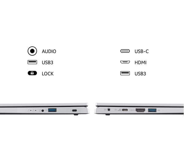 ACER Aspire 3 15.6" Laptop - AMD Ryzen 5, 1 TB SSD, Silver - Image 9