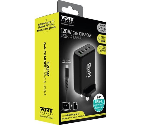 PORT DESIGNS PORT Connect 4-port USB Wall Charger - Image 3