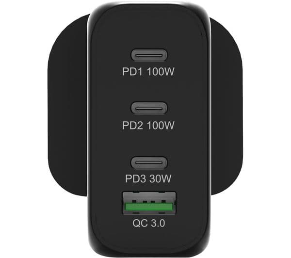 PORT DESIGNS PORT Connect 4-port USB Wall Charger - Image 5
