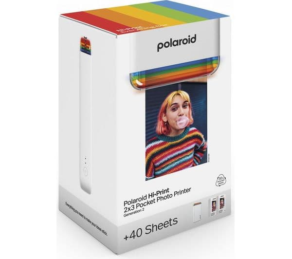 Polaroid Hi-Print Gen2 Photo Printer White - Image 3