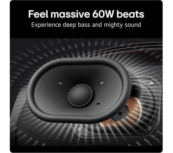 LG XBOOM Go XG8 Portable Bluetooth Speaker - Black - Image 4