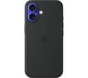 Apple iPhone 16 Silicone Case Black thumbnail 1