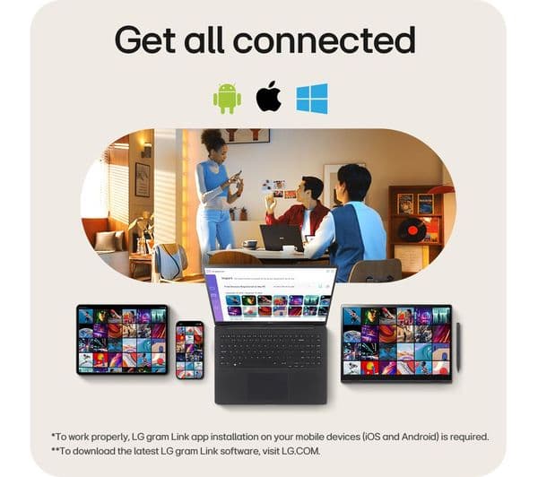 LG gram 16 16Z90S-G.AA79A1 16" Laptop - Intel® Core™ Ultra 7, 1 TB SSD, Grey - Image 9
