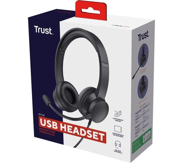 TRUST Ayda Headset - Black - Image 9