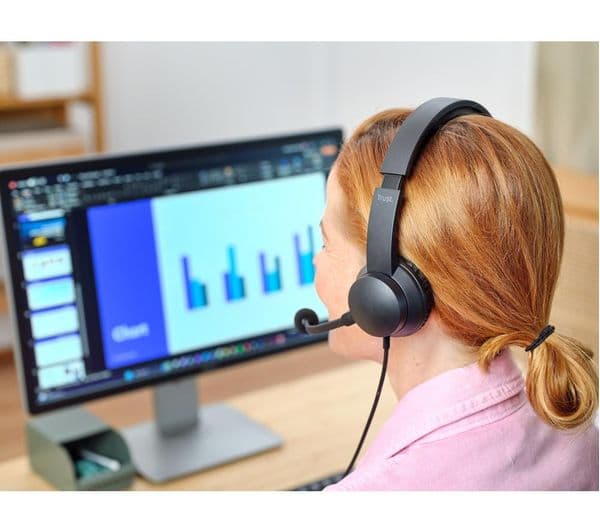 TRUST Ayda Headset - Black - Image 6