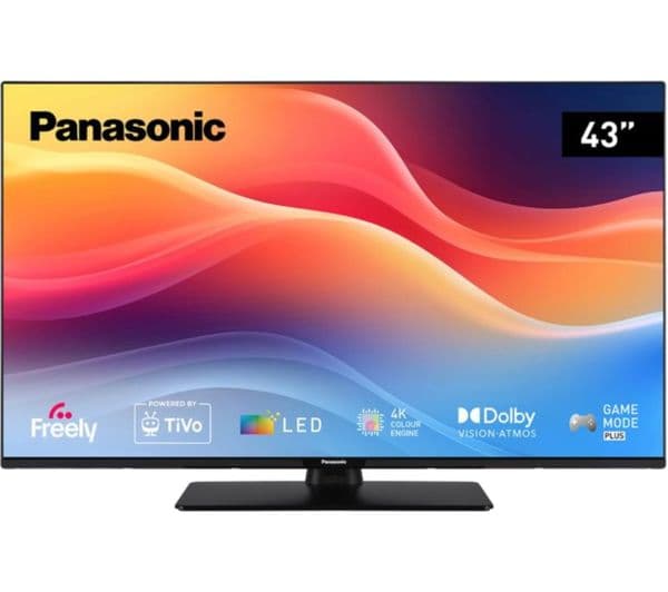 PANASONIC W61A 43" LED 4K HDR Smart TV with Freely - TB-43W61AEY - Image 1