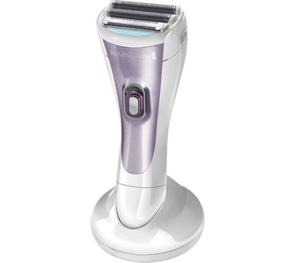 REMINGTON WDF4840 Cordless Wet & Dry Foil Lady Shaver - White & Purple - Image 1