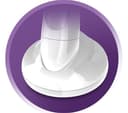 REMINGTON WDF4840 Cordless Wet & Dry Foil Lady Shaver - White & Purple thumbnail 8