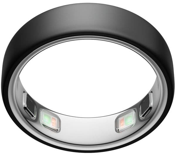 Oura Ring 5 Bluetooth Smart Ring Sleep Health Fitness Tracker Titanium Size 11 - Stealth - Image 1