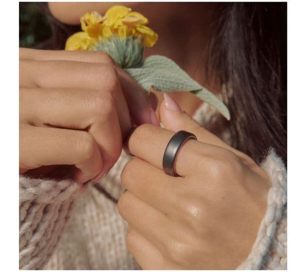 Oura Ring 5 Bluetooth Smart Ring Sleep Health Fitness Tracker Titanium Size 11 - Stealth - Image 6