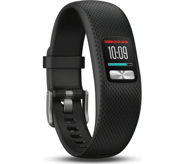 GARMIN Vivofit 4 Fitness Tracker - Black, Large - Image 1