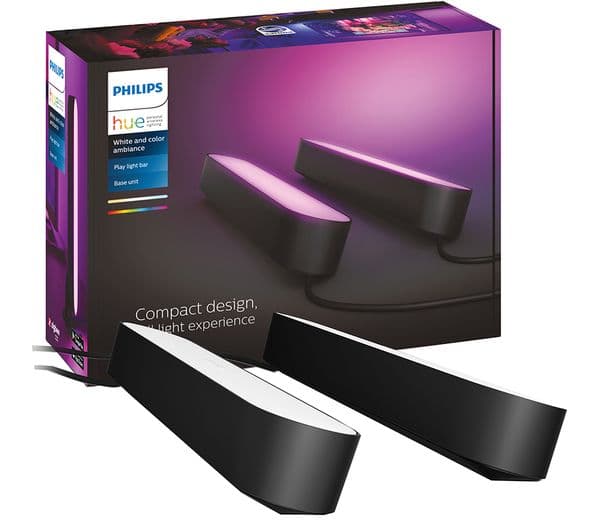 PHILIPS HUE Play Smart Light Bar Twin Pack Black - Image 1