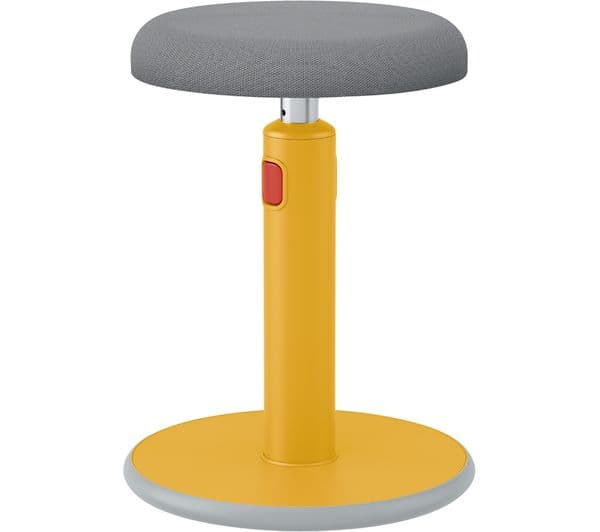 LEITZ Ergo Cosy Sit-Stand Stool - Yellow