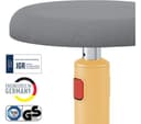 LEITZ Ergo Cosy Sit-Stand Stool - Yellow thumbnail 2