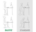 LEITZ Ergo Cosy Sit-Stand Stool - Yellow thumbnail 4
