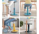 LEITZ Ergo Cosy Sit-Stand Stool - Yellow thumbnail 6