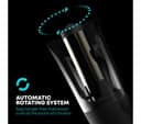 REVAMP Hollywood Wave Auto-Rotate Ceramic Curler - Black thumbnail 2