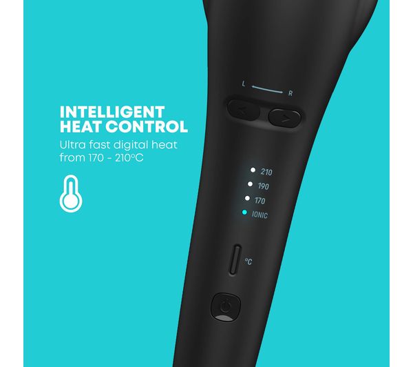 REVAMP Hollywood Wave Auto-Rotate Ceramic Curler - Black - Image 5
