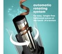 REVAMP Hollywood Wave Auto-Rotate Ceramic Curler - Black thumbnail 8