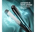 REVAMP Wide Ultra X Shine Ceramic Hair Straightener - Black thumbnail 9