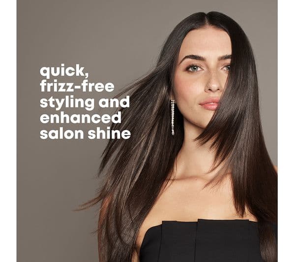 REVAMP Wide Ultra X Shine Ceramic Hair Straightener - Black - Image 10