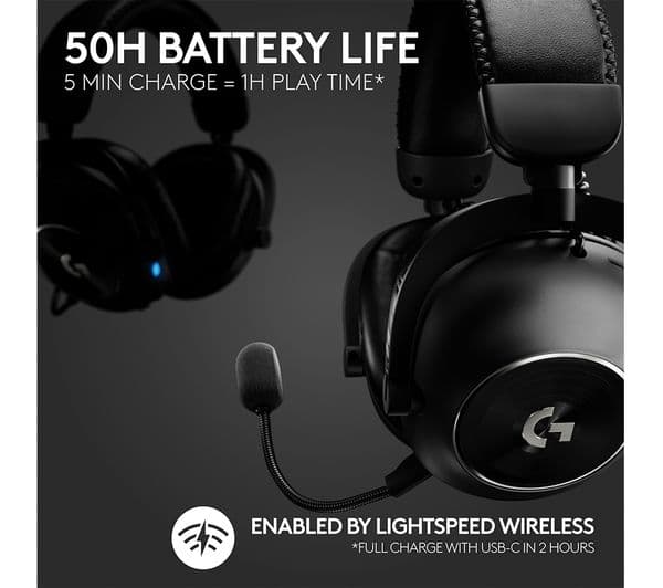 Logitech PRO X 2 Headphones Black - Image 3