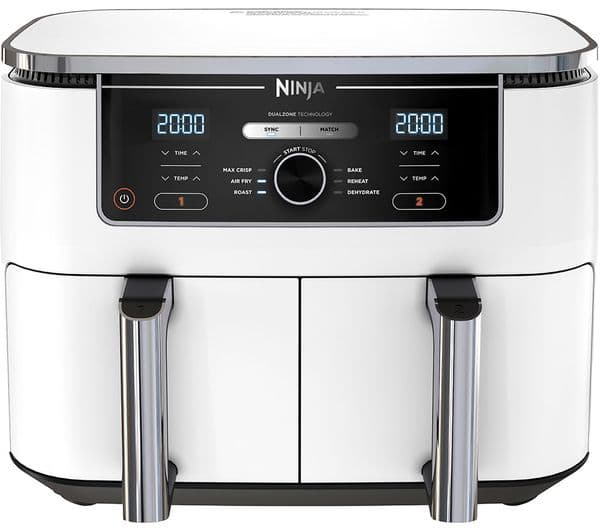 Ninja Foodi MAX Dual Zone AF400UKWH Air Fryer - White - Image 1