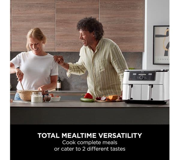 Ninja Foodi MAX Dual Zone AF400UKWH Air Fryer - White - Image 9