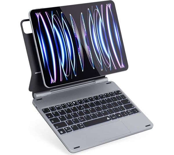 EPICO 12.9" iPad Pro Keyboard Folio Case- Space Grey - Image 5