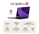 LG gram Pro 16Z90TP Intel Core Ultra 7 1TB Black thumbnail 2