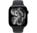 Apple Watch Series 11 Smartwatch 46mm Jet Black Aluminium Black Sport Band M/L thumbnail 2