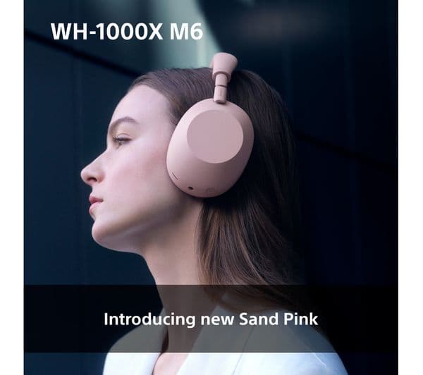 Sony WH-1000XM6 Headphones Pink - Image 3
