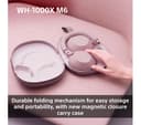 Sony WH-1000XM6 Headphones Pink thumbnail 6