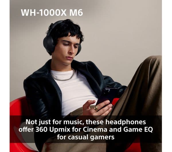 Sony WH-1000XM6 Headphones Pink - Image 9